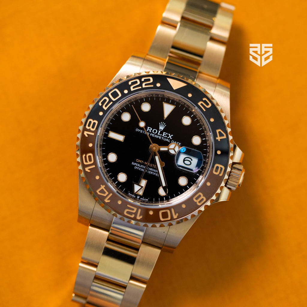 Rolex GMT Master 2 Rose Gold 'Rootbeer' Ref: 126715CHNR 2022