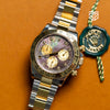 Rolex Daytona Yellow Gold Two Tone RARE Tahetian MOP Diamond Dial Ref: 116503 2020