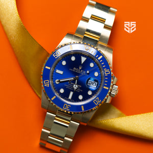 Rolex Submariner Date Yellow Gold Blue Dial Ref:116618LB 2020