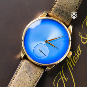 H. Moser & Cie Venturer XL Red Gold Blue Dial Ltd 100pcs