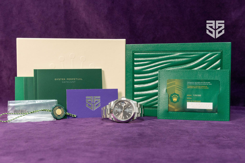 Rolex DateJust 41 Rhodium Dial Ref: 126300 2022