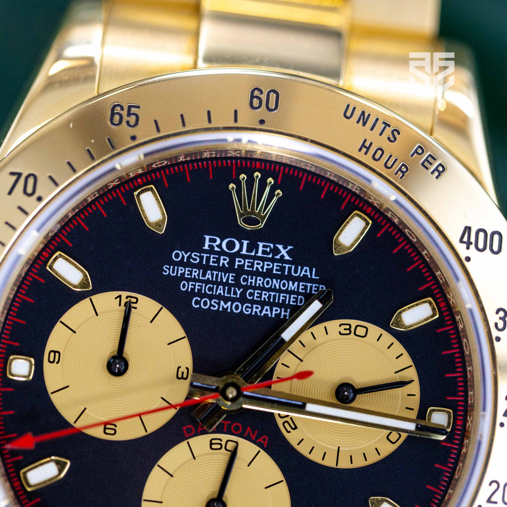 Rolex Daytona Yellow Gold 'Paul Newman' Dial Ref: 116528