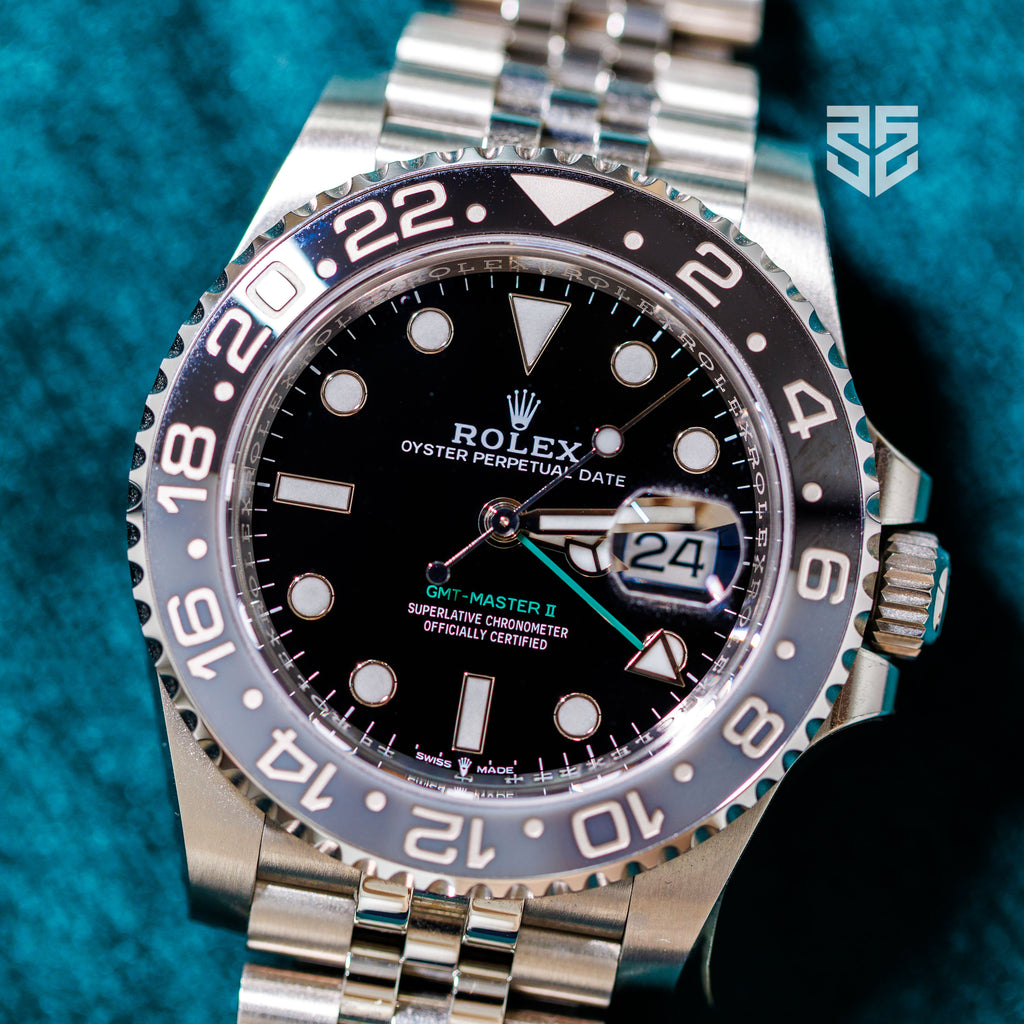 Rolex GMT Master 2 'Bruce Wayne' Jubilee Ref: 126710GRNR 2026