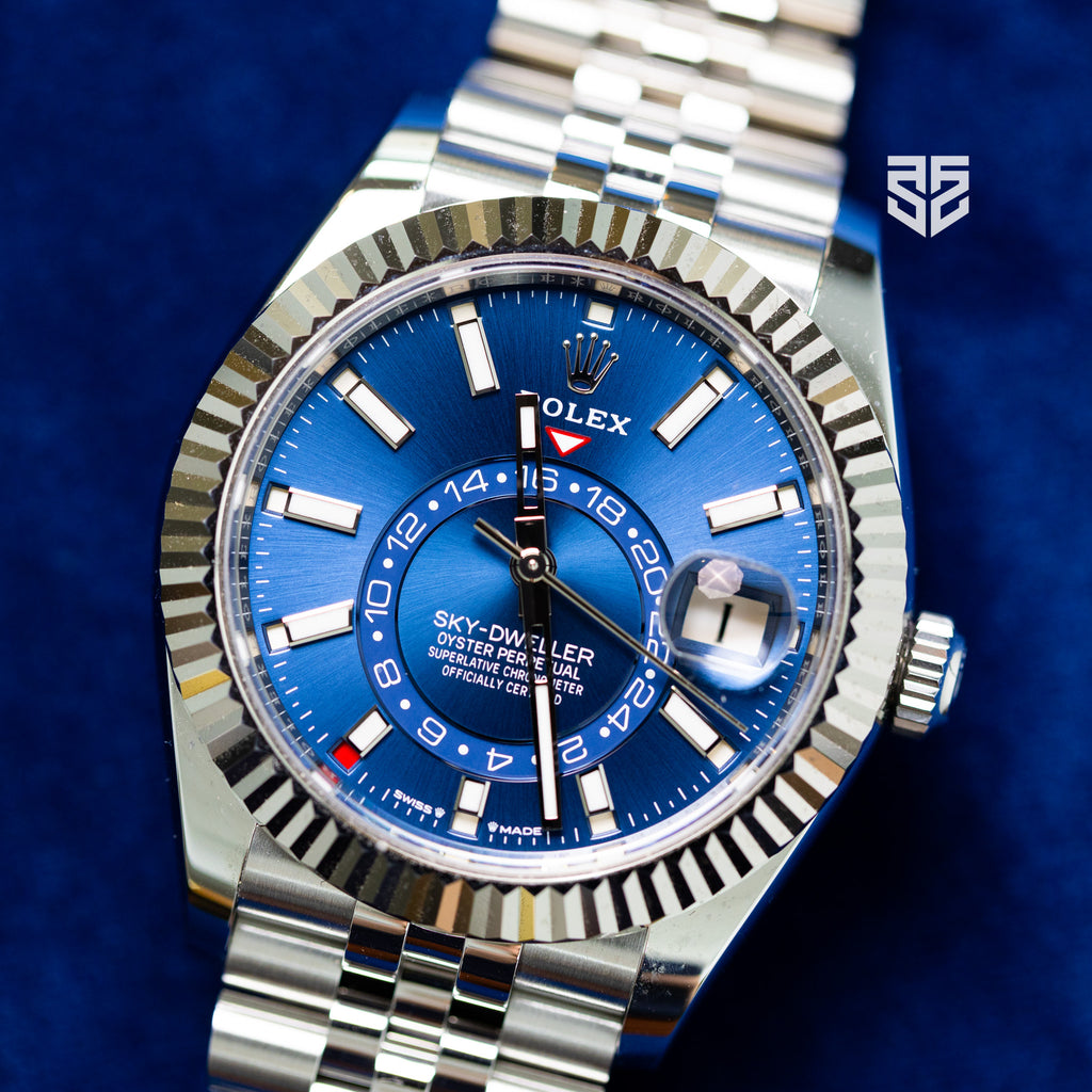 Rolex Skydweller Blue Dial Jubilee Bracelet Ref: 336934 2023