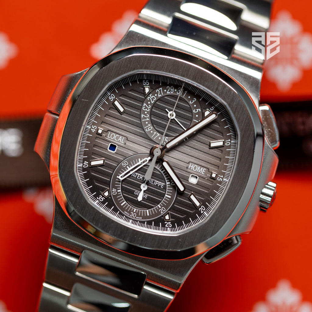 Patek Philippe Nautilus Travel Time Chronograph Ref: 5990/1A 2017