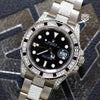 Rolex GMT Master 2 White Gold Factory Gemset Pave Bracelet Ref: 116759SN