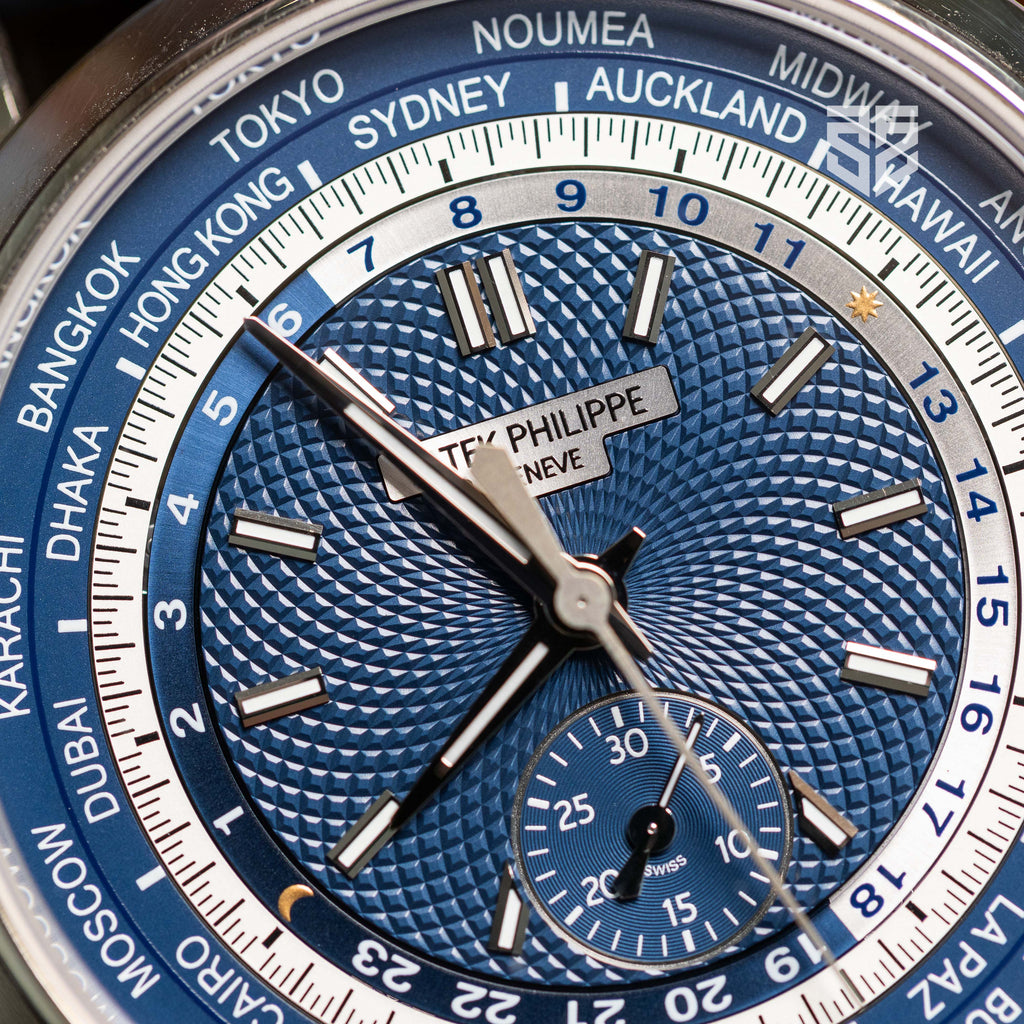 Patek Philippe World Time Chronograph White Gold Ref: 5930G 2016