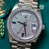 Rolex DayDate 40 White Gold Factory Diamond Dial and Bezel Ref: 228349RBR 2024