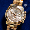 Rolex Daytona Rose Gold Sundust Baguette Diamond Dial Ref: 116505 2022
