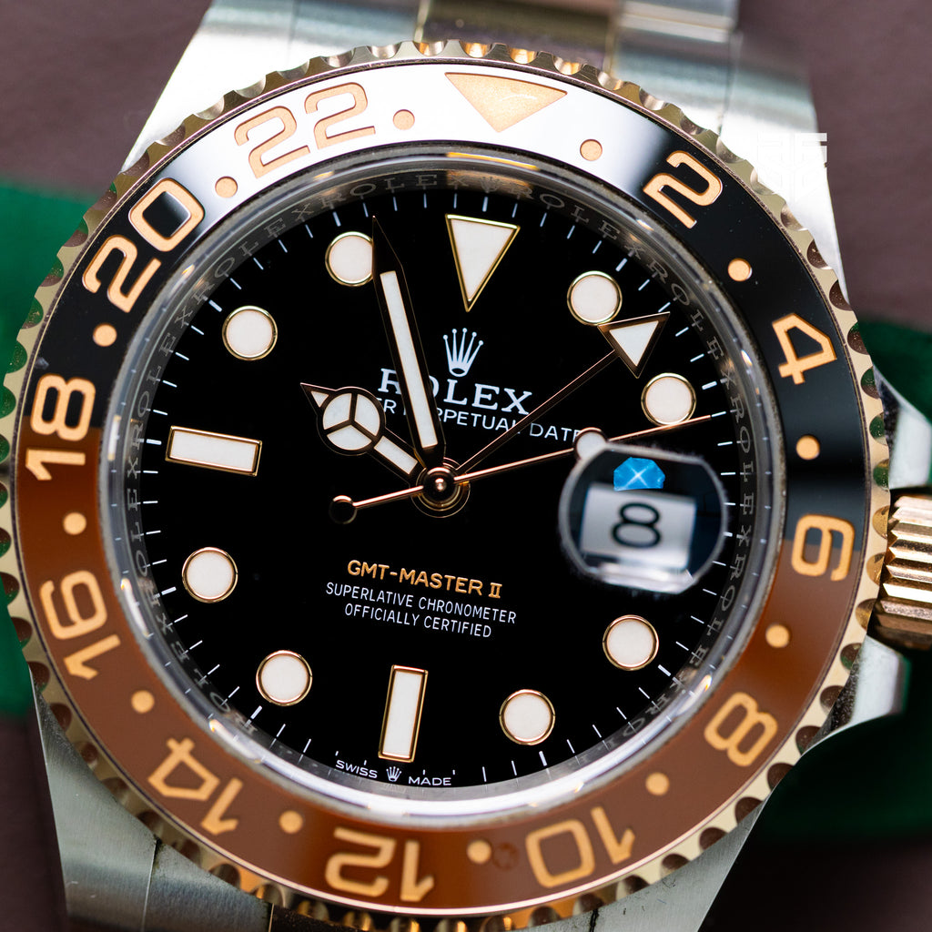 Rolex GMT Master 2 Everose Gold TT 'Rootbeer' Ref:126711CHNR 2019