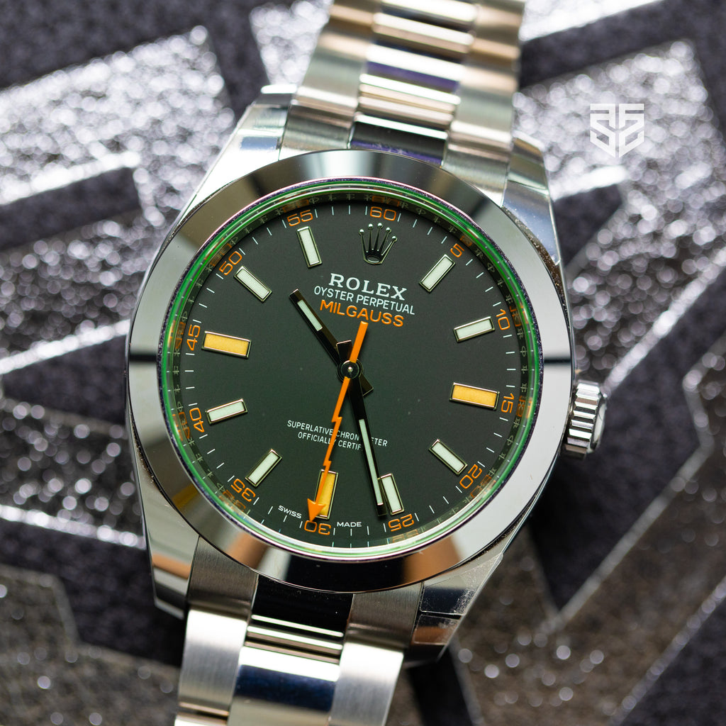 Rolex Milgauss Steel Black Dial Ref: 116400GV 2021