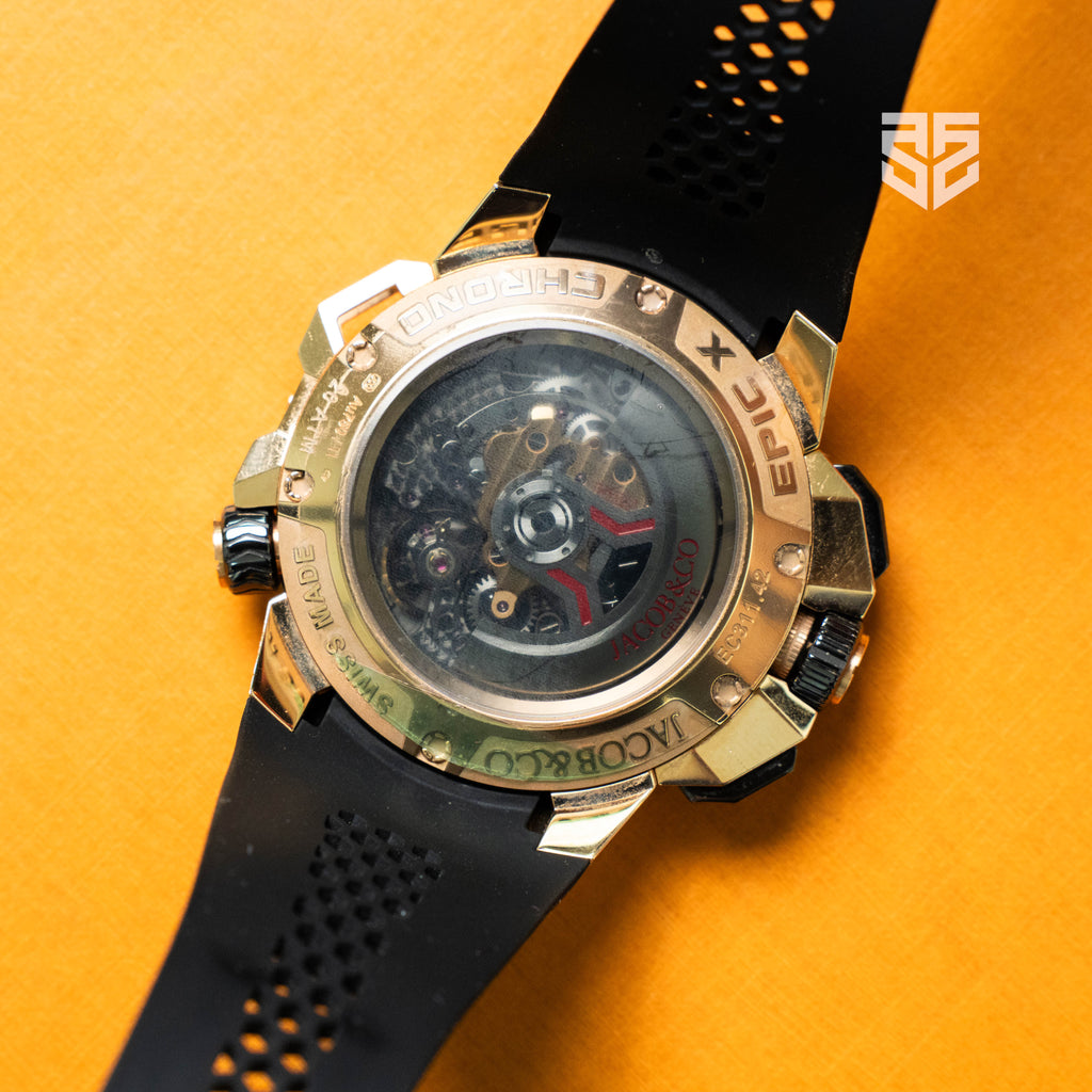 Jacob and Co Epic X Chronograph Rose Gold 2023