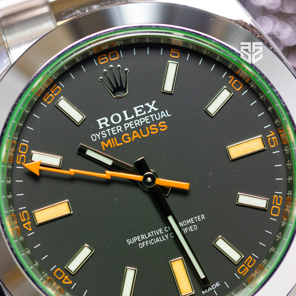 Rolex Milgauss Steel Black Dial Ref: 116400GV 2021