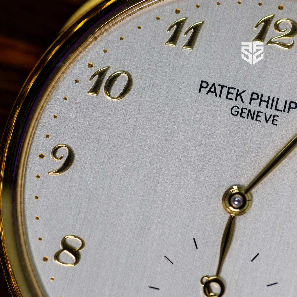 Patek Philippe Yellow Gold Pocket Watch Ref: 973J 2023