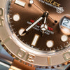 Rolex Yachtmaster 40 Rose Gold TT Chocolate Dial Ref: 126621 2022