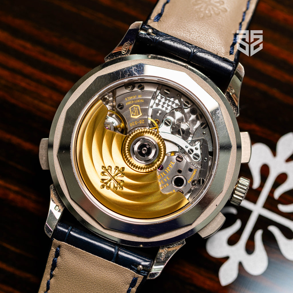 Patek Philippe World Time Chronograph White Gold Ref: 5930G 2016