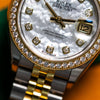 Rolex Lady DateJust 28mm Yellow Gold TT with factory MOP Diamond Dial and Bezel 2023