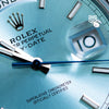 Rolex DayDate 40 Platinum Ice Blue Index Dial Ref: 228236 2025