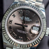 Rolex Lady DateJust 28mm Steel with Rhodium Roman Dial Ref: 279174