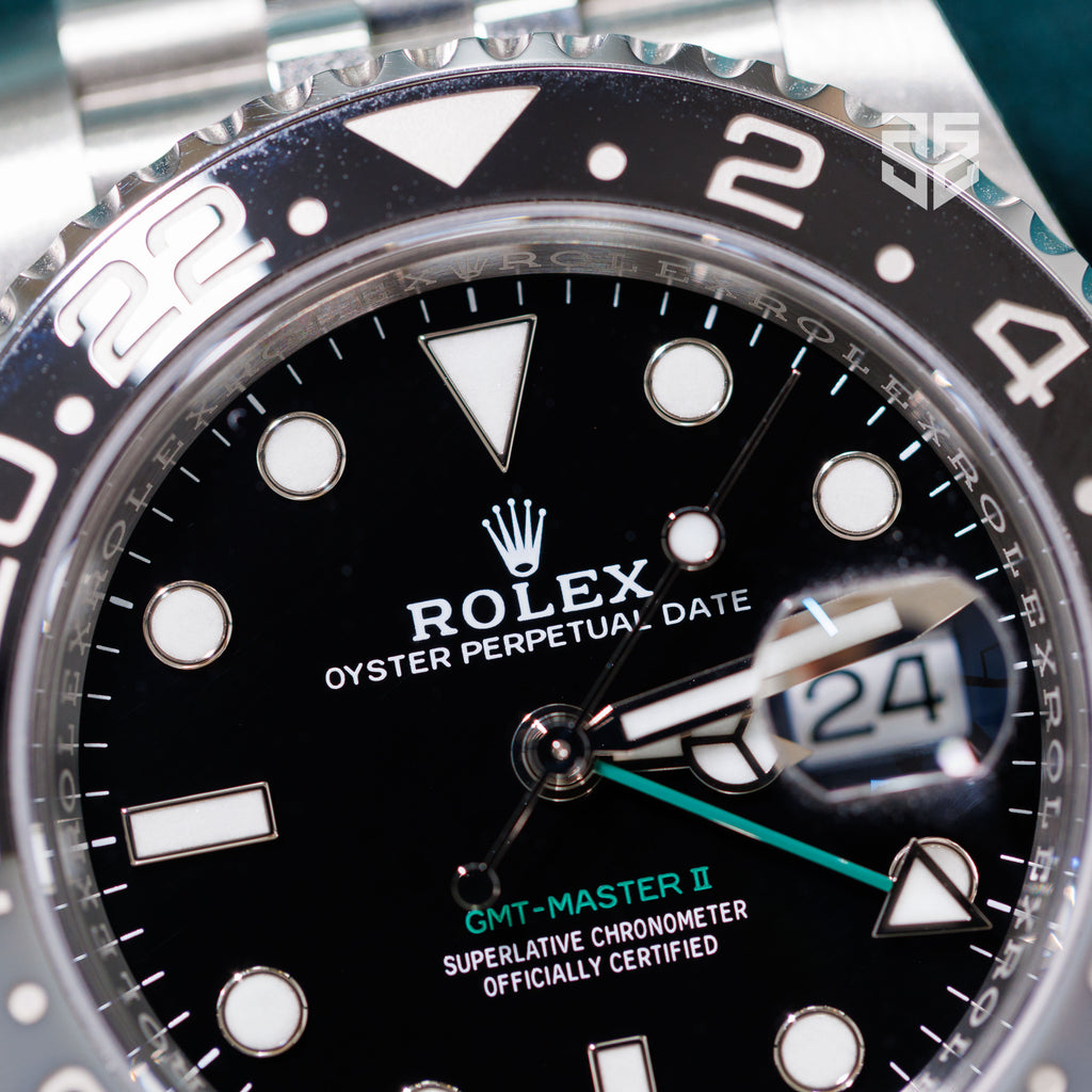 Rolex GMT Master 2 'Bruce Wayne' Jubilee Ref: 126710GRNR 2026