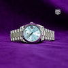 Rolex DayDate 40 Platinum Ice Blue Index Dial Ref: 228236 2025