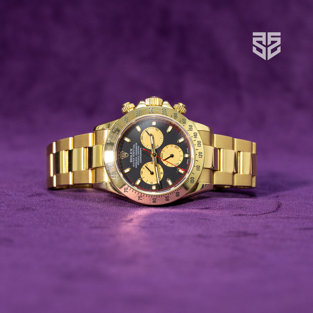 Rolex Daytona Yellow Gold 'Paul Newman' Dial Ref: 116528