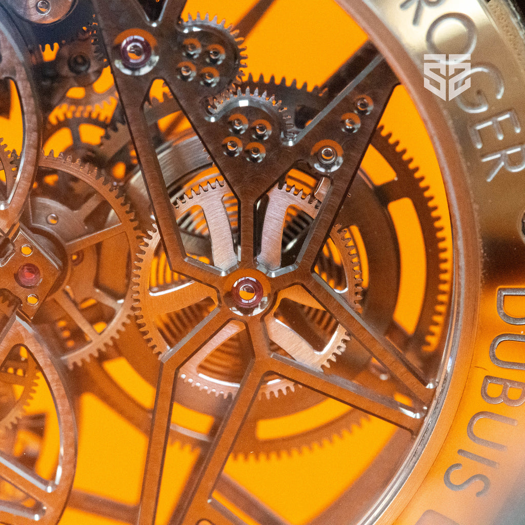 Roger Dubuis Excalibur White Gold Double Flying Tourbillon