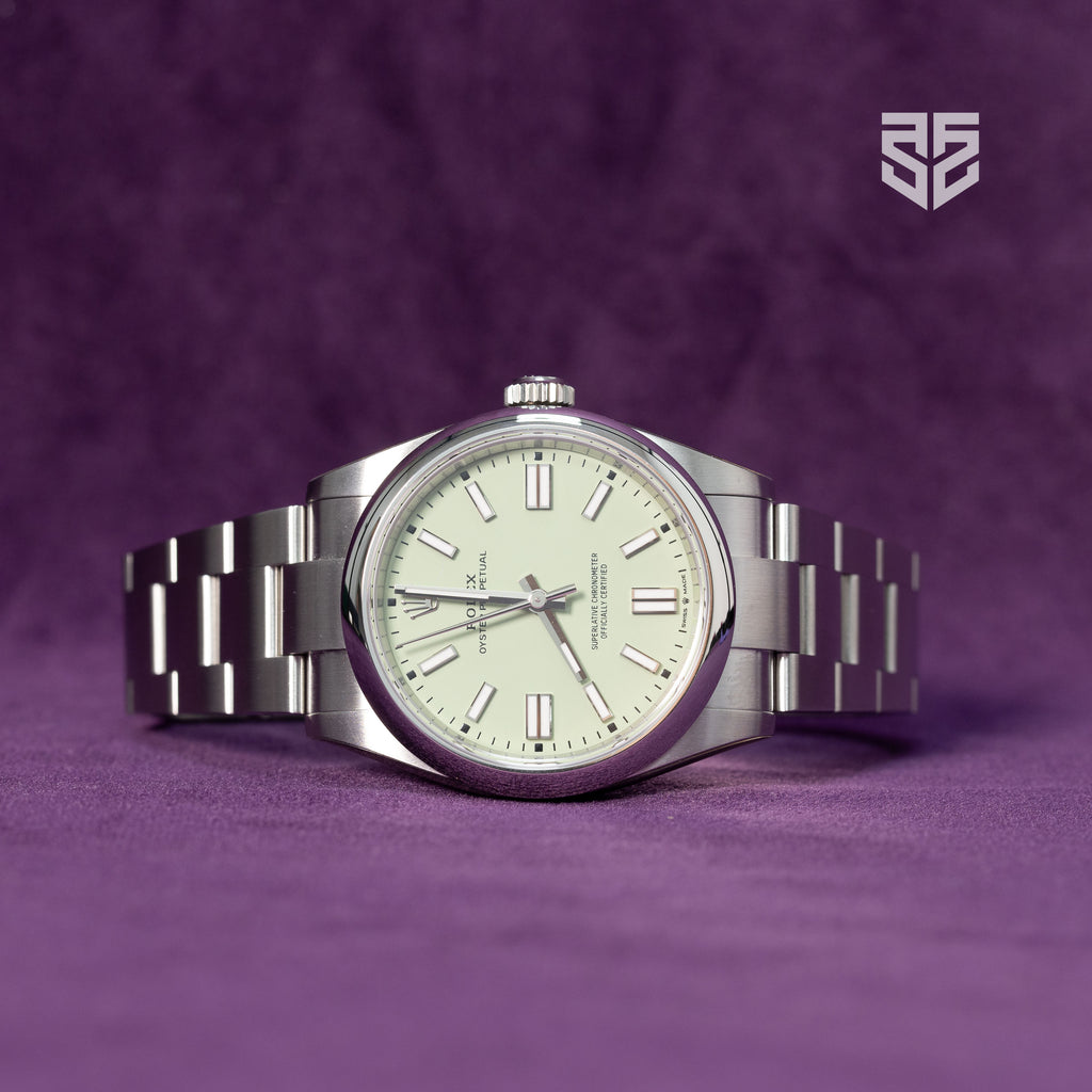 Rolex Oyster Perpetual 41 Pistachio Ref: 134300 Brand New 2026