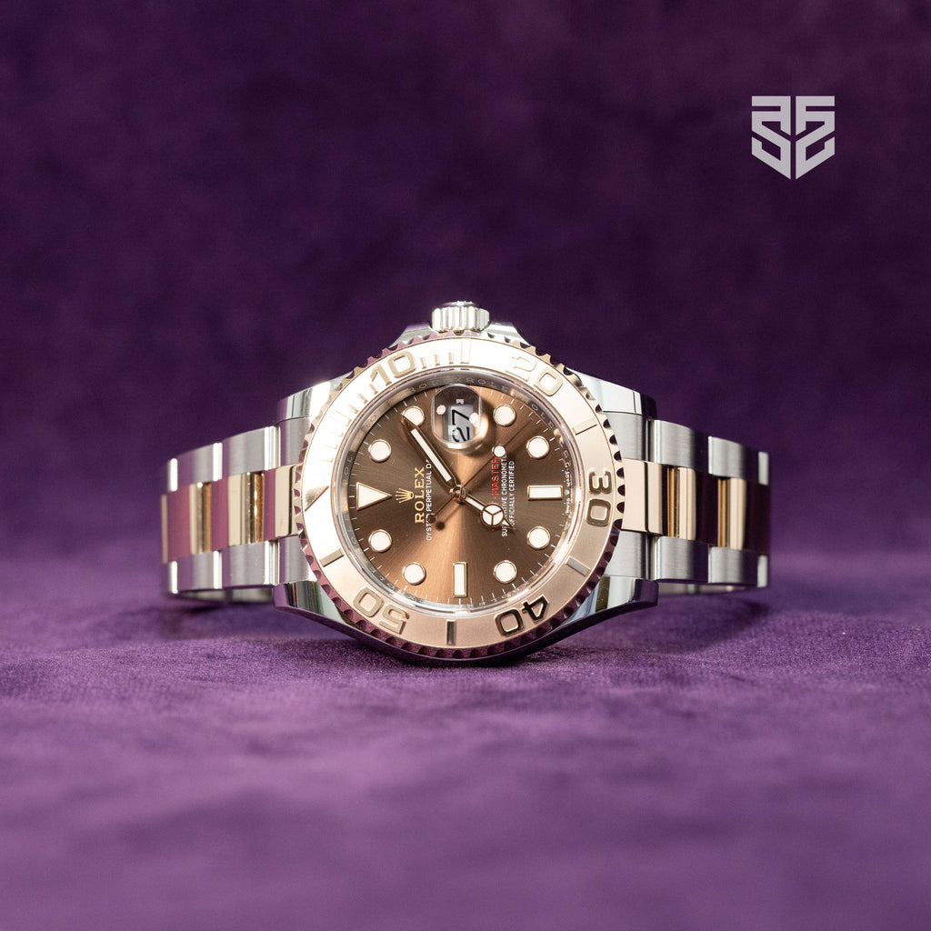 Rolex Yachtmaster 40 Rose Gold TT Chocolate Dial Ref: 126621 2022