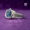 Rolex DateJust 41mm Fluted Bezel Jubilee Bracelet Blue Diamond Dial Ref: 126334 2022