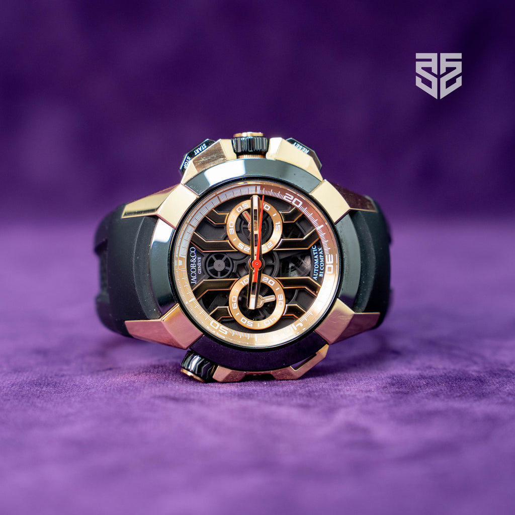 Jacob and Co Epic X Chronograph Rose Gold 2023