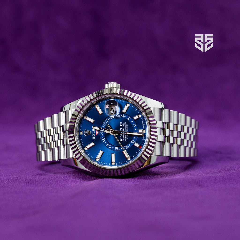 Rolex Skydweller Blue Dial Jubilee Bracelet Ref: 336934 2023