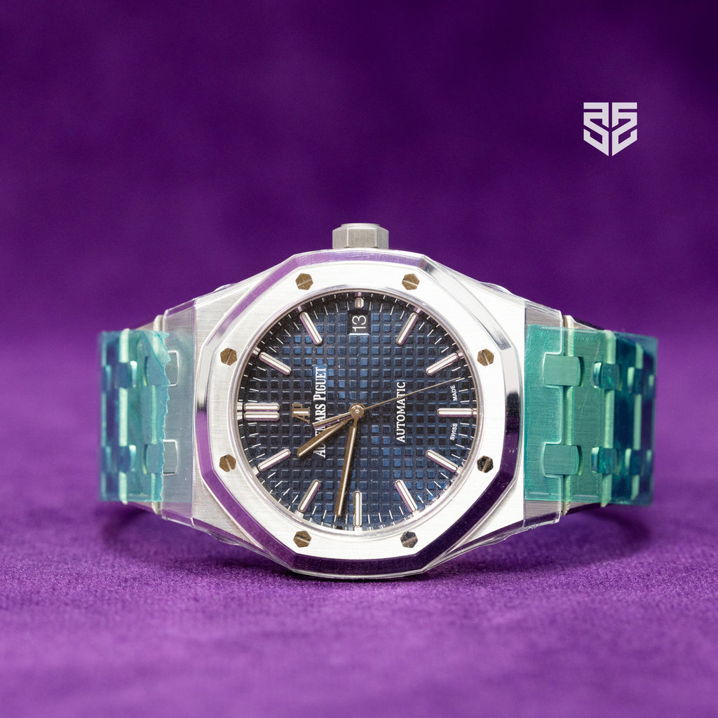 Audemars Piguet Royal Oak Blue Dial 37mm Ref: 15450ST 2021 *Brand New Stickered*