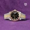 Rolex DateJust 41mm Yellow Gold Two Tone Black Diamond Dial Ref: 126333 2023