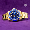 Rolex Submariner Date Yellow Gold Blue Dial Ref:116618LB 2020