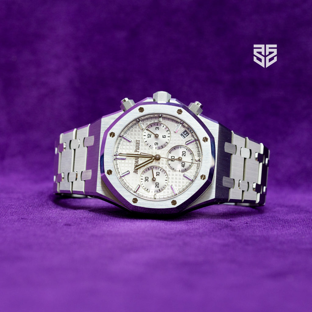 Audemars Piguet Royal Oak Steel Chronograph Silver Dial 50th Anniversary Ref: 26240ST 2022