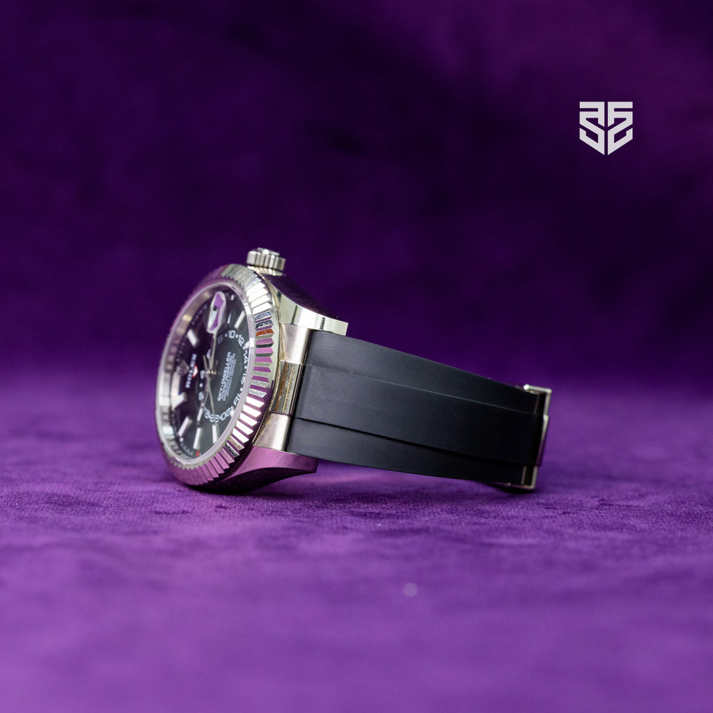 Rolex Skydweller White Gold Oysterflex Black Dial Ref: 336239 2023