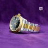 Rolex DateJust Yellow Gold Two Tone Black Roman Dial Ref: 116333