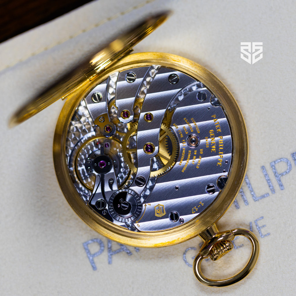 Patek Philippe Yellow Gold Pocket Watch Ref: 973J 2023