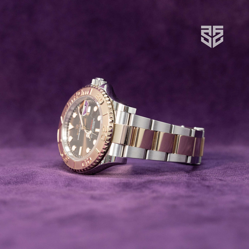 Rolex Yachtmaster 40 Rose Gold TT Chocolate Dial Ref: 126621 2022