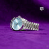 Rolex DayDate 40 Platinum Ice Blue Index Dial Ref: 228236 2025