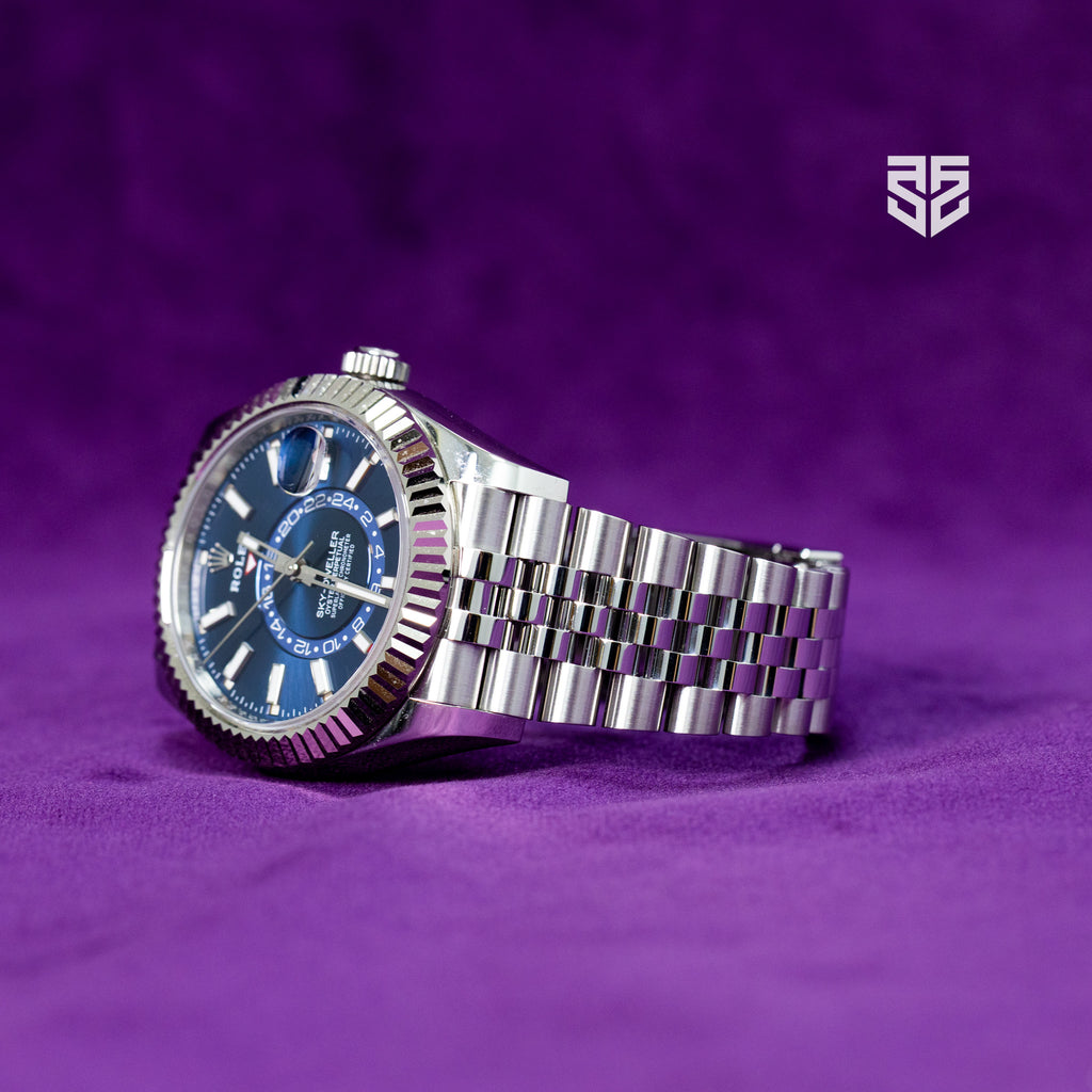 Rolex Skydweller Blue Dial Jubilee Bracelet Ref: 336934 2023
