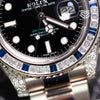 Rolex GMT Master 2 White Gold Factory Diamond and Sapphire Bezel Ref: 116759SA 2012