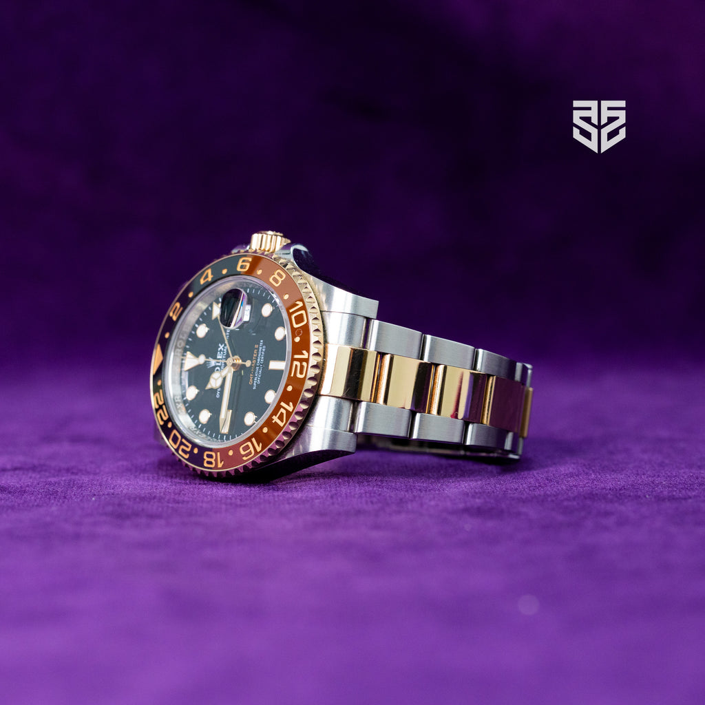 Rolex GMT Master 2 Everose Gold TT 'Rootbeer' Ref:126711CHNR 2019