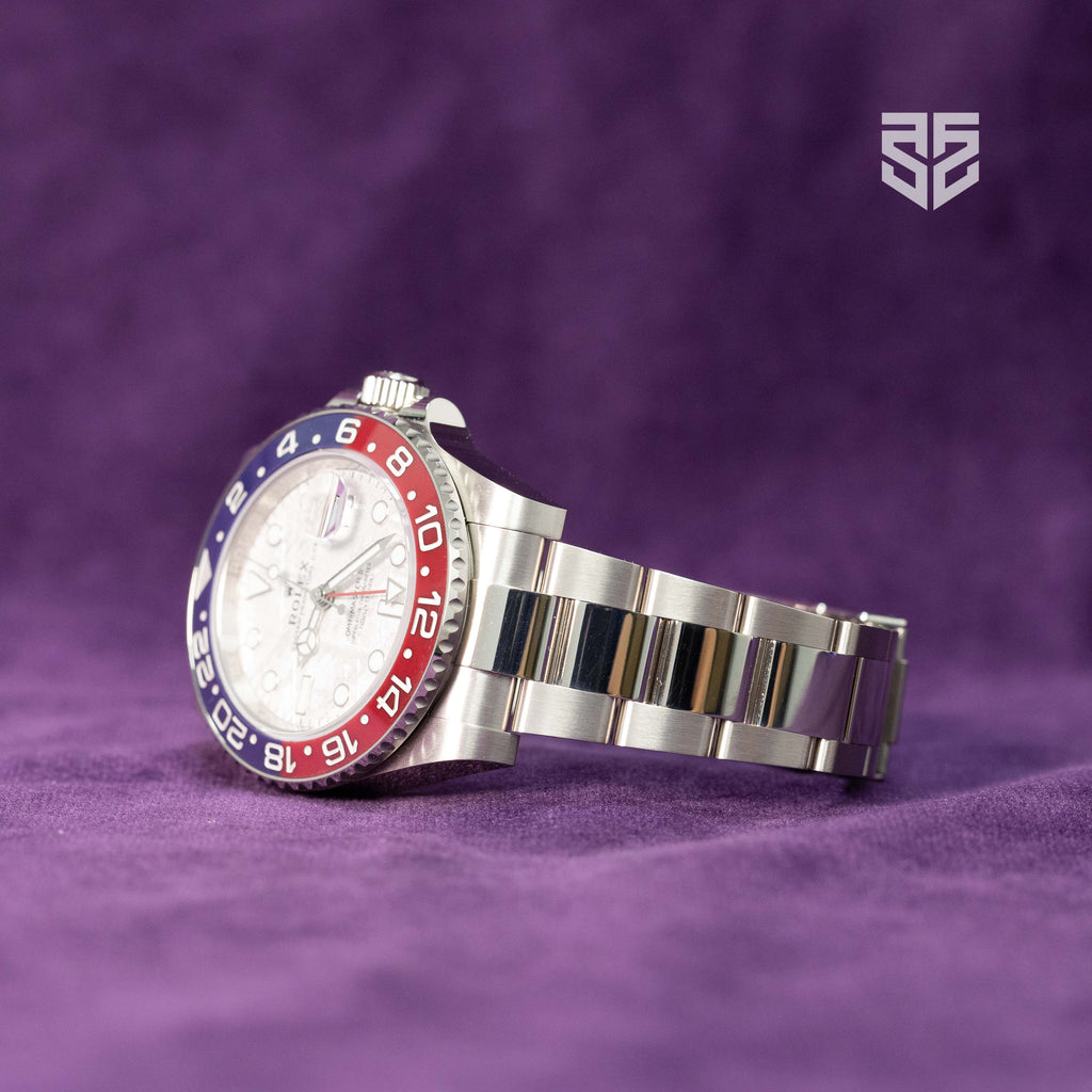 Rolex GMT Master 2 White Gold Meteorite Dial Ref: 126719BLRO 2020 *Brand New*
