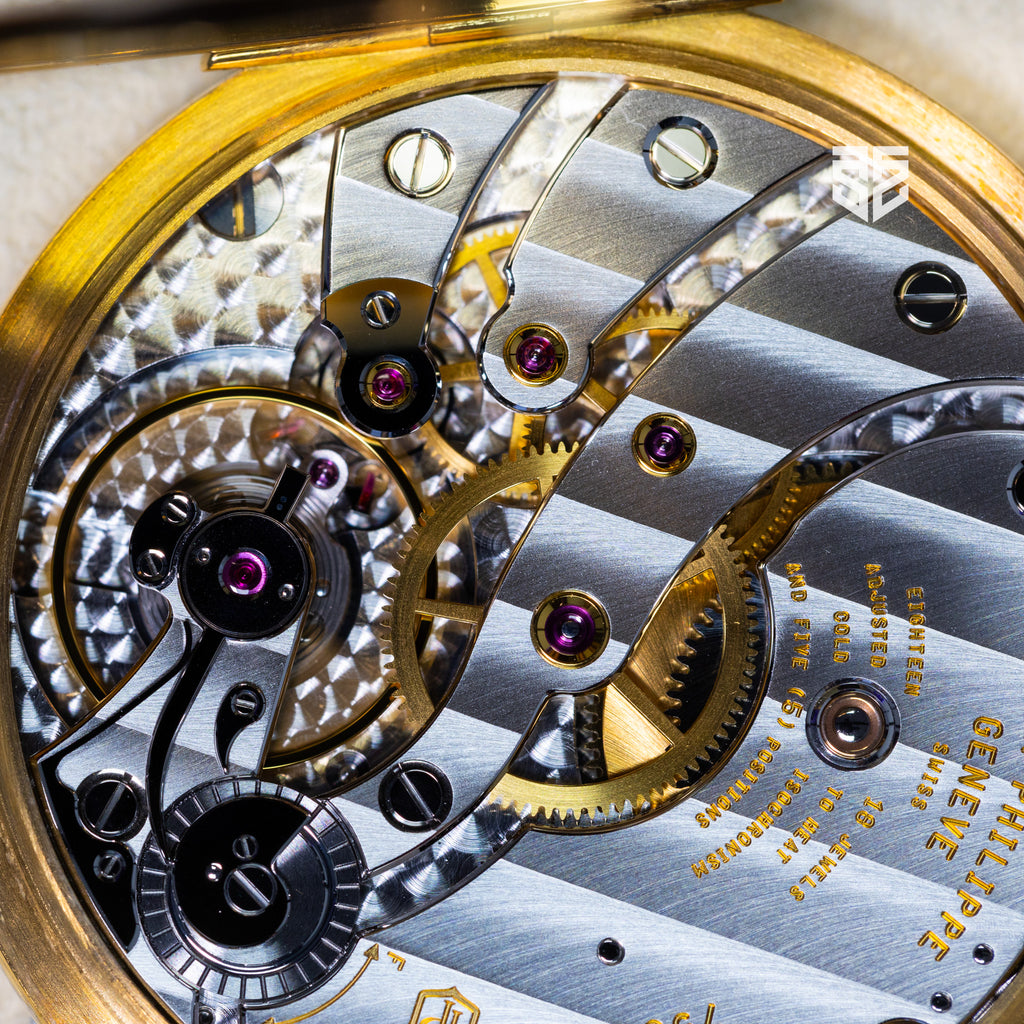Patek Philippe Yellow Gold Pocket Watch Ref: 973J 2023
