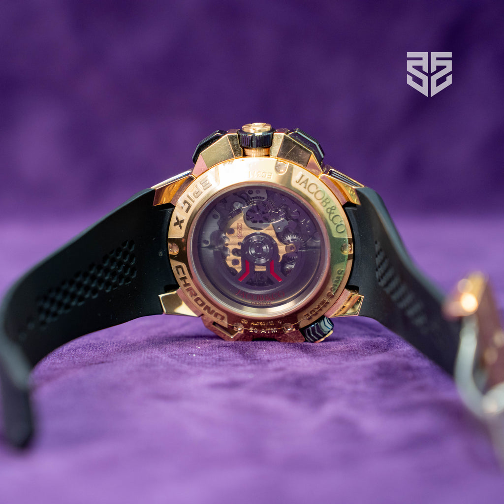 Jacob and Co Epic X Chronograph Rose Gold 2023