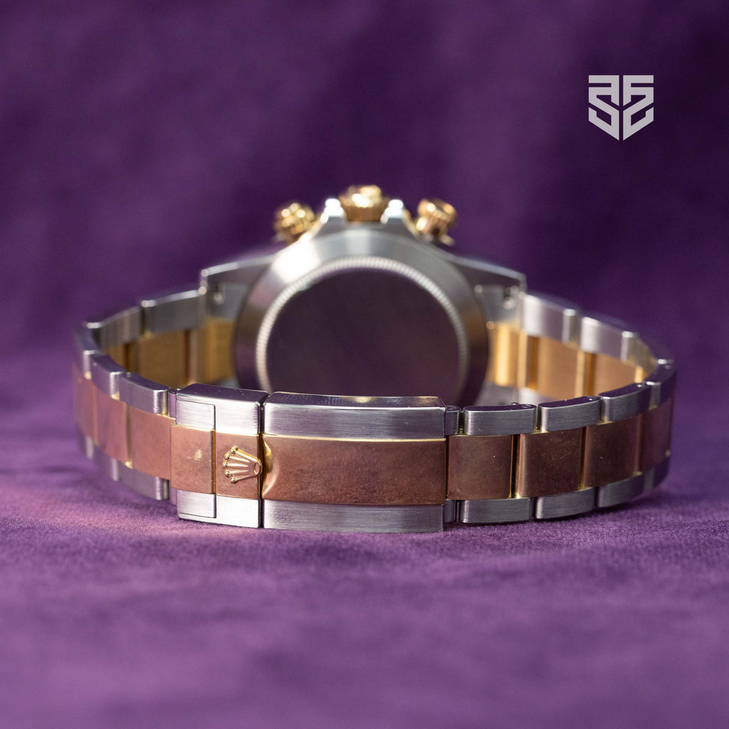 Rolex Daytona Yellow Gold Two Tone RARE Tahetian MOP Diamond Dial Ref: 116503 2020