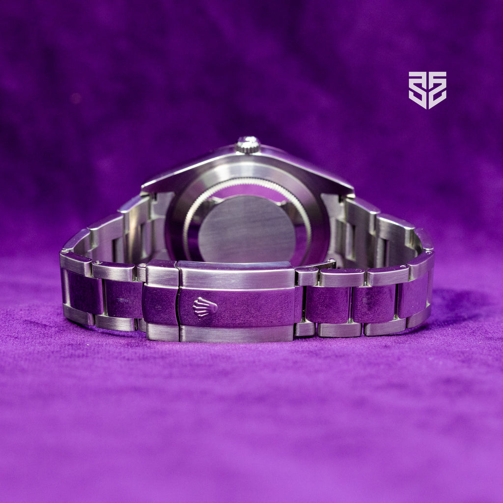 Rolex DateJust 41 Azzuro Blue Roman Dial Ref: 116334