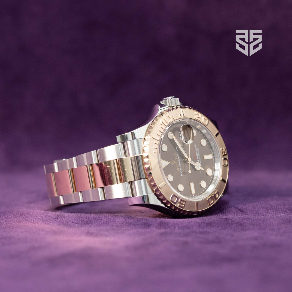 Rolex Yachtmaster 40 Rose Gold TT Chocolate Dial Ref: 126621 2022